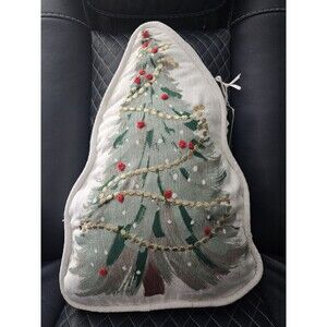 2025 Hallmark Novelty Christmas Tree Festive Decorative Throw Pillow